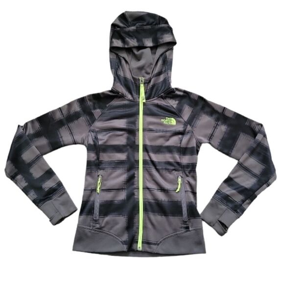 EC NORTHFACE HOODED JACKET W/ POCKETS AND THUMB HOLES SZ. XS - Picture 1 of 5
